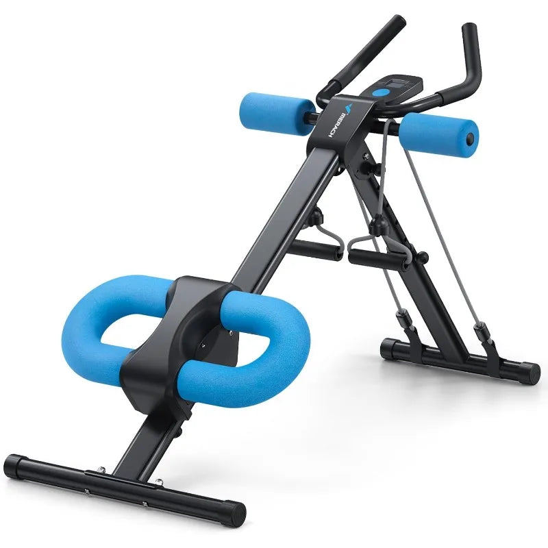 MERACH Ab Machine, Ab Workout Equipment, Adjustable Ab Trainer Machine for Abs Workout at Home Gym, Foldable