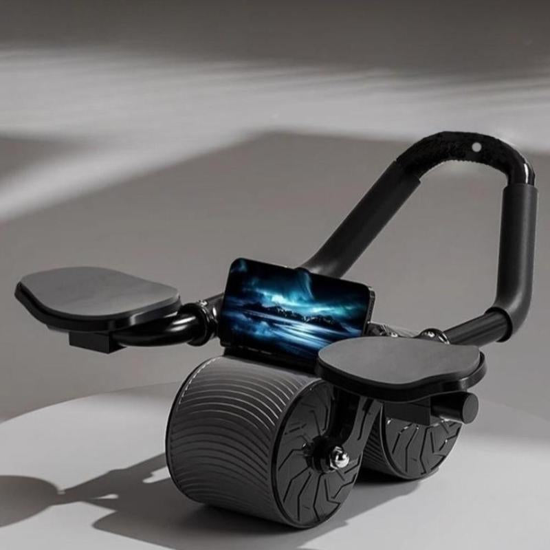 Practical Exercising Ab Roller Wheel, Automatic Rebound Abdominal Wheel, Ab Wheel Roller Workout Equipment, Crunch Fitness Equipment Gym Gear for Men Women, Exercise Equipment, Indoor Home Workout Equipment, Gym Accessories, Gymtok