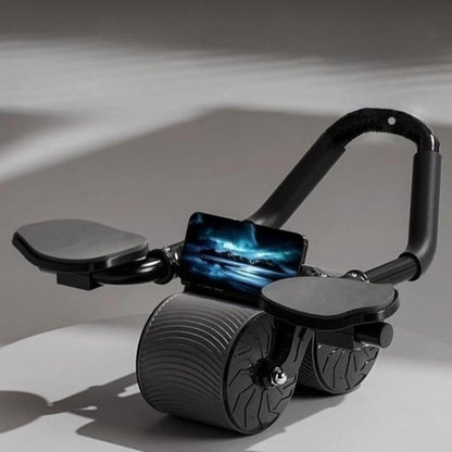 Practical Exercising Ab Roller Wheel, Automatic Rebound Abdominal Wheel, Ab Wheel Roller Workout Equipment, Crunch Fitness Equipment Gym Gear for Men Women, Exercise Equipment, Indoor Home Workout Equipment, Gym Accessories, Gymtok